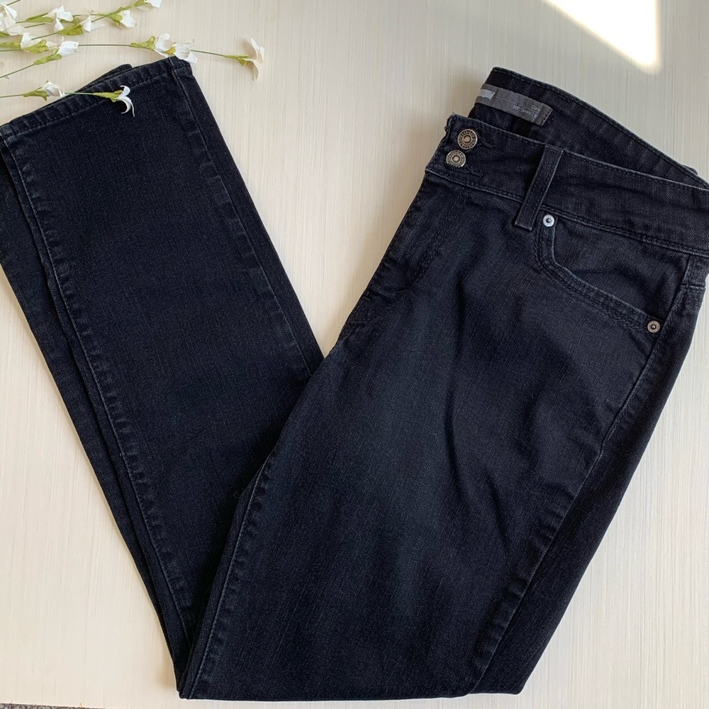 Levi Black Curvy Style Skinny Jeans Size 33 - Picture 1 of 8